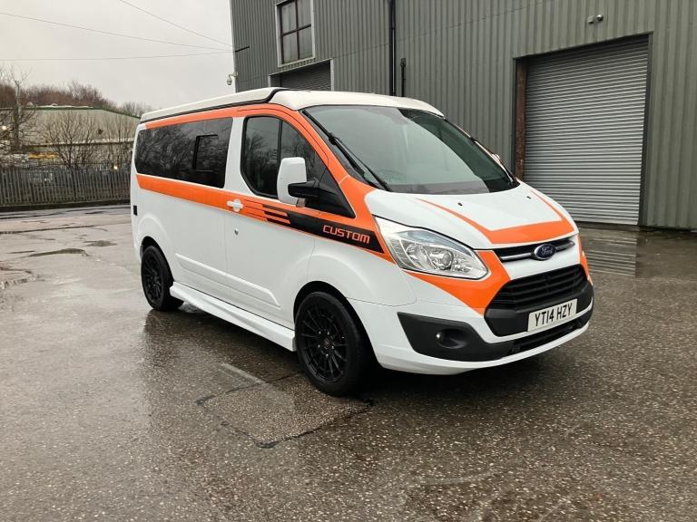 Ford Transit Custom 290 LTD E- Campervan 2014 PopTop 4 Berth 4 Travel Belts 