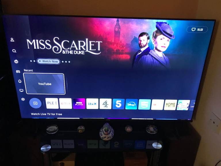 50 inch hisense 4k ultra smart tv 18 months  old great condition
