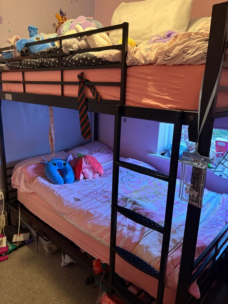 Small double bunk beds