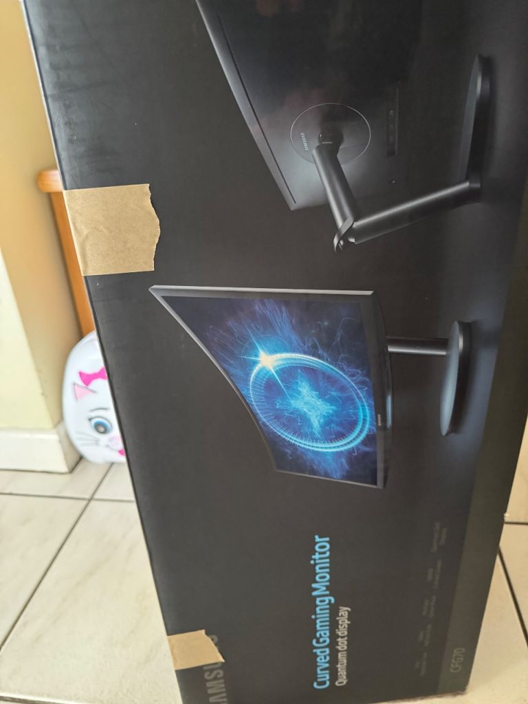 image for Samsung Curved Gaming monitor