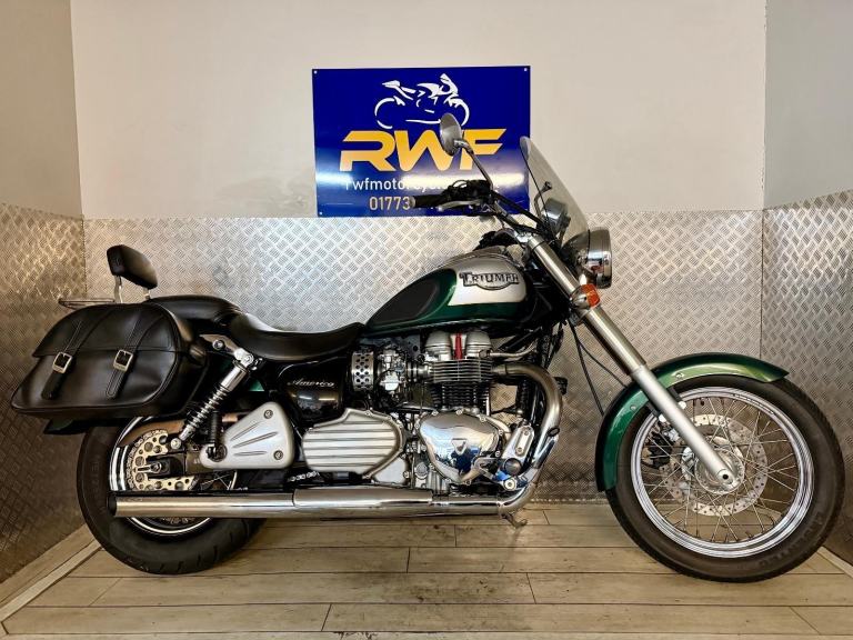 TRIUMPH BONNEVILLE AMERICA 790, 2004, 54 REG, 20,522 MILES, VGC, FULL MOT