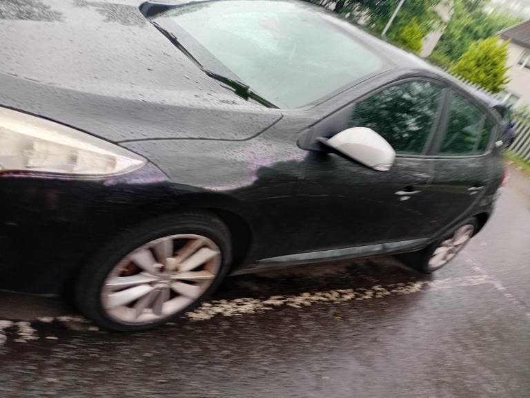 Renault megane 10 plate