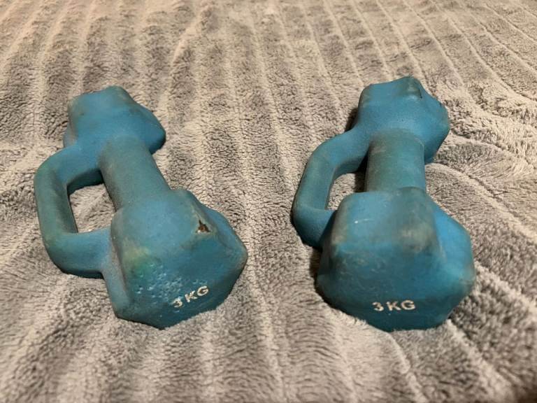 3kg Dumbbells with Handles