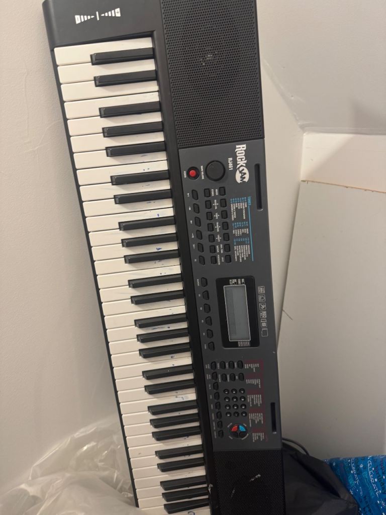 RockJam RJ461 Electric Keyboard – Good Condition