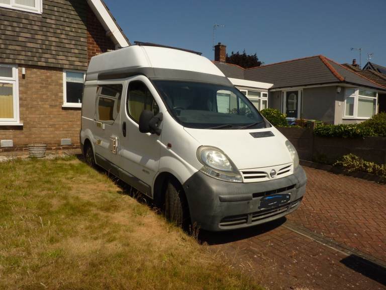 Nissan, PRIMASTAR, 2005, 93K, New MOT, Hot n Cold, 3 way Fridge, Solar, 240v + 12v, £8000 ono
