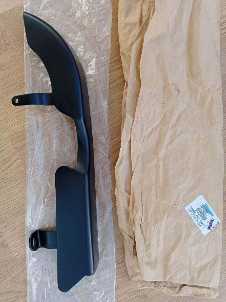Genuine Triumph Thruxton Oil / Chain Guard.  