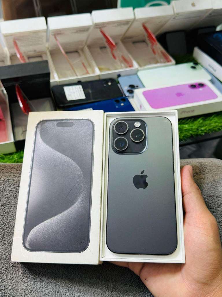 ***100% CHEAPEST ONLINE***APPLE IPHONE 15 PRO UNLOCKED BOXED WITH WARRANTY & RECEIPT