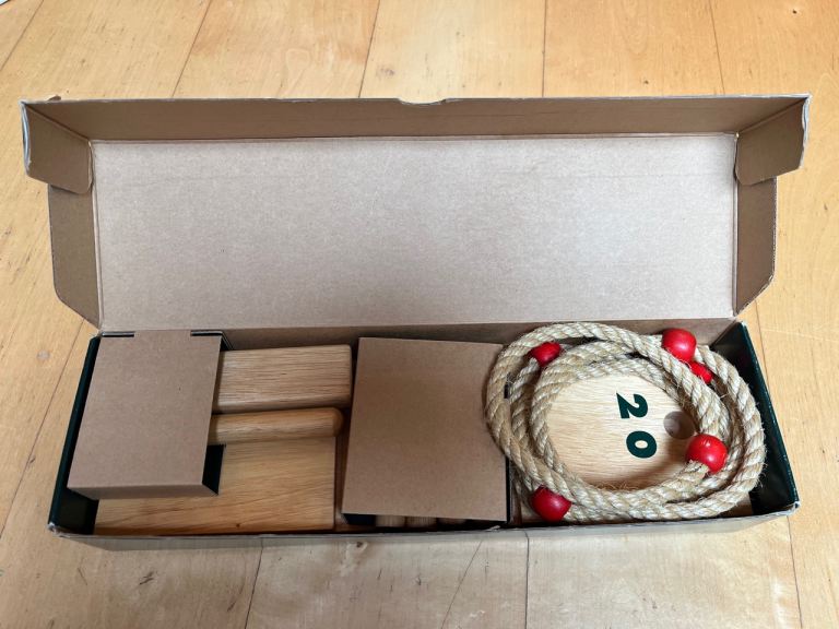 Garden Quoits Game – Wooden Set New