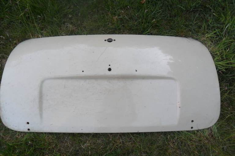 MINI CAR BOOT TRUNK TAILGATE LID CREAM