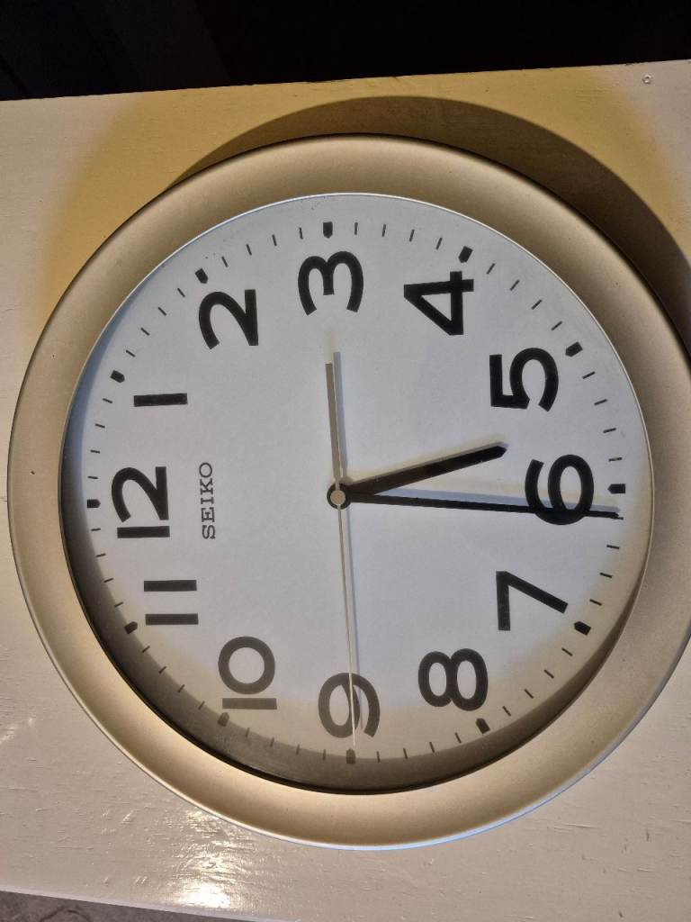 Seiko wall clock