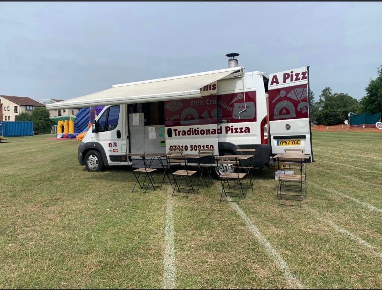 Fully Equipped Pizza Catering Van for Sale – Business Option Available