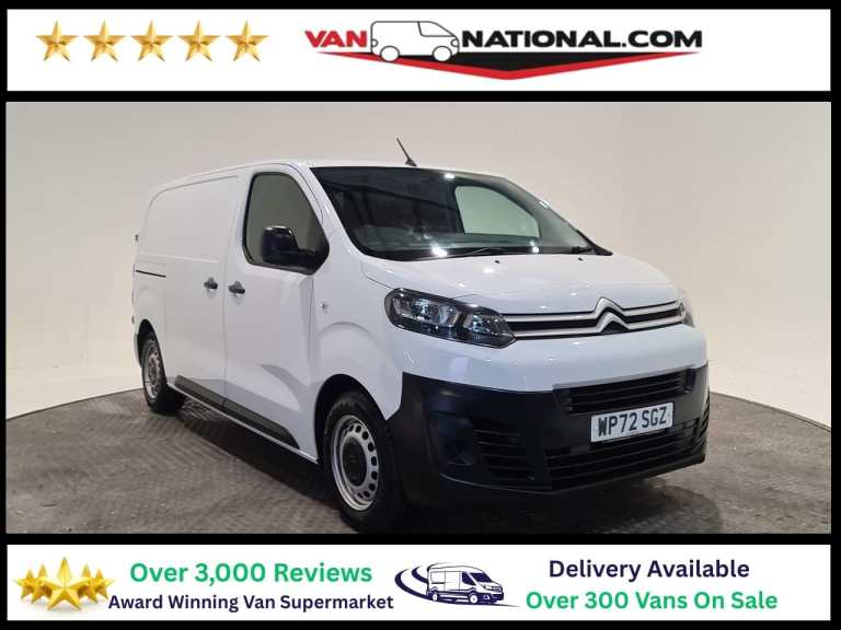 2022 Citroen Dispatch 1000 1.5 BlueHDi 100 Van X Pro PANEL VAN DIESEL Manual