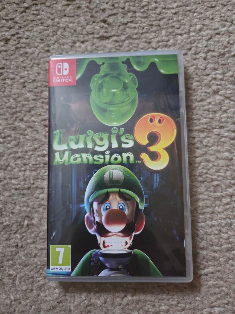 Nintendo switch luigis mansion 3