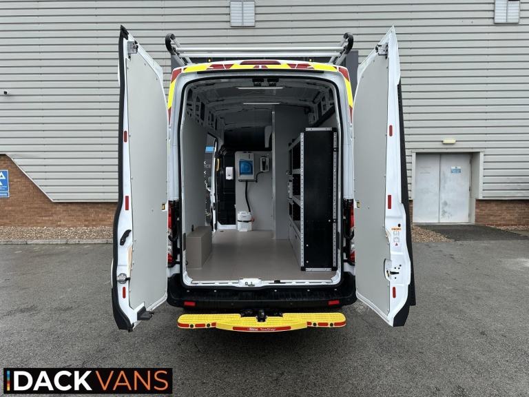 75 Reg, Ford Transit L3H3 Leader Toilet, Utility, Workshop Van, Air-Con