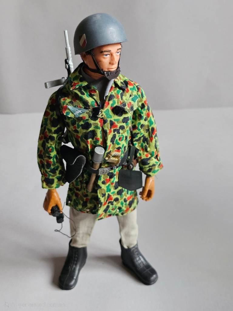 Vintage Action Man German Paratrooper