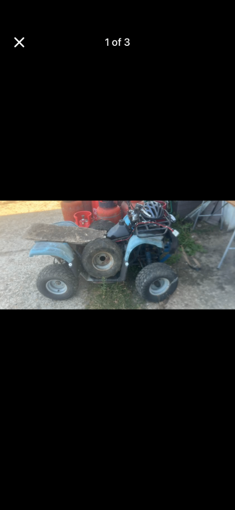 Non running quad for spares or repairs