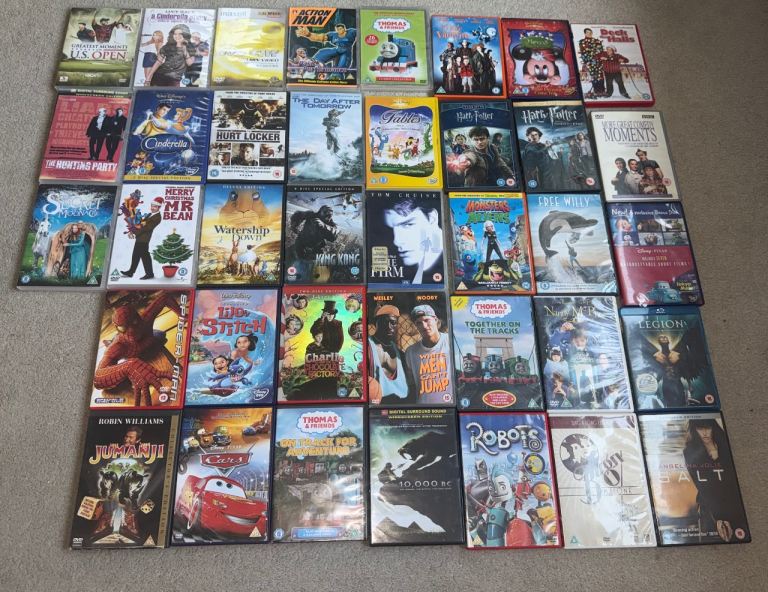 38 DVD Movies for sale 