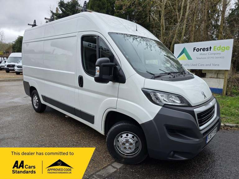 2018 Peugeot Boxer 2.0 BlueHDi 335 L2 H2 Euro 6 5dr PANEL VAN Diesel Manual