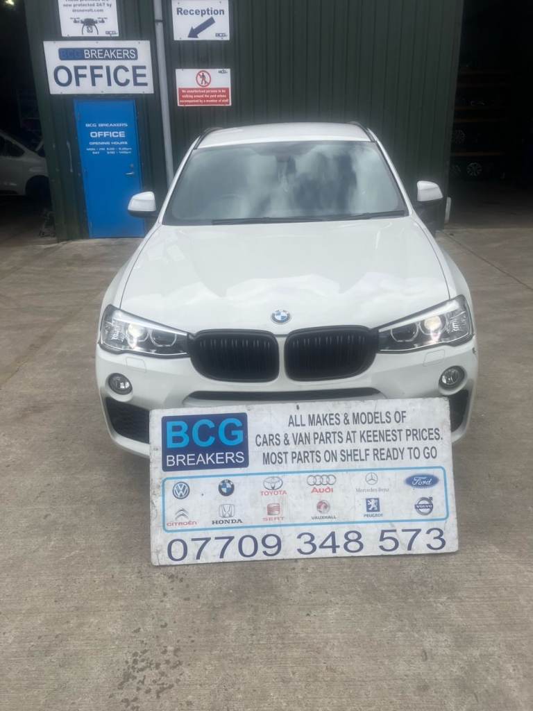 2017 bmw x3 parts breaking 