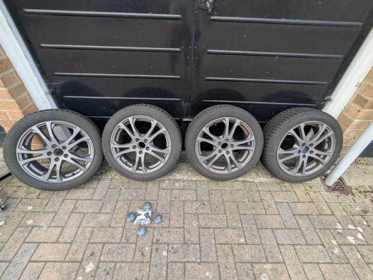 4Alloy 16" wheels with M&S Tyres for audi A1/ Polo /yaris