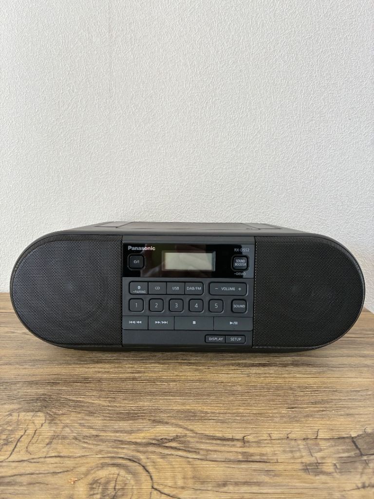 Panasonic RX-D552 Portable Stereo System. 
