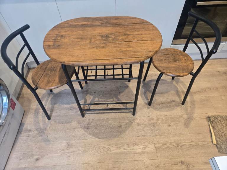 Compact Dining Table & 2 Matching Chairs, £30.00 for Sale in Victoria ...
