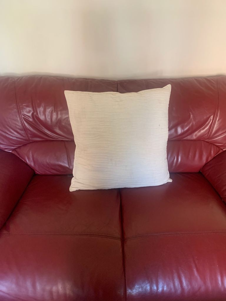Leather sofa