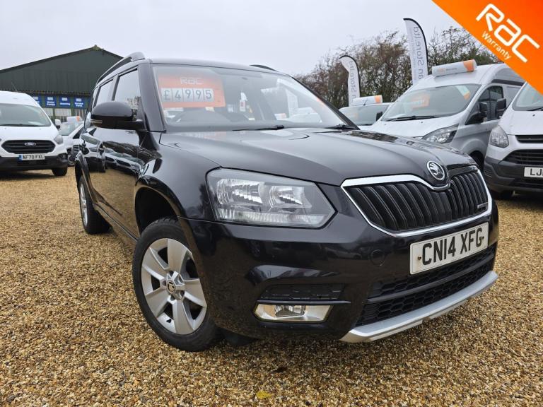 2014 Skoda Yeti 1.6 TDI GreenLine II S SUV 5dr Diesel Manual Euro 5 (s/s) (105 ps) SUV Diesel Manual