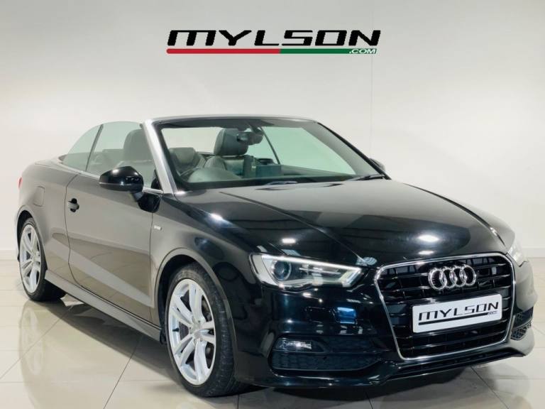2015 Audi A3 2.0 TDI S Line 2dr CONVERTIBLE DIESEL Manual
