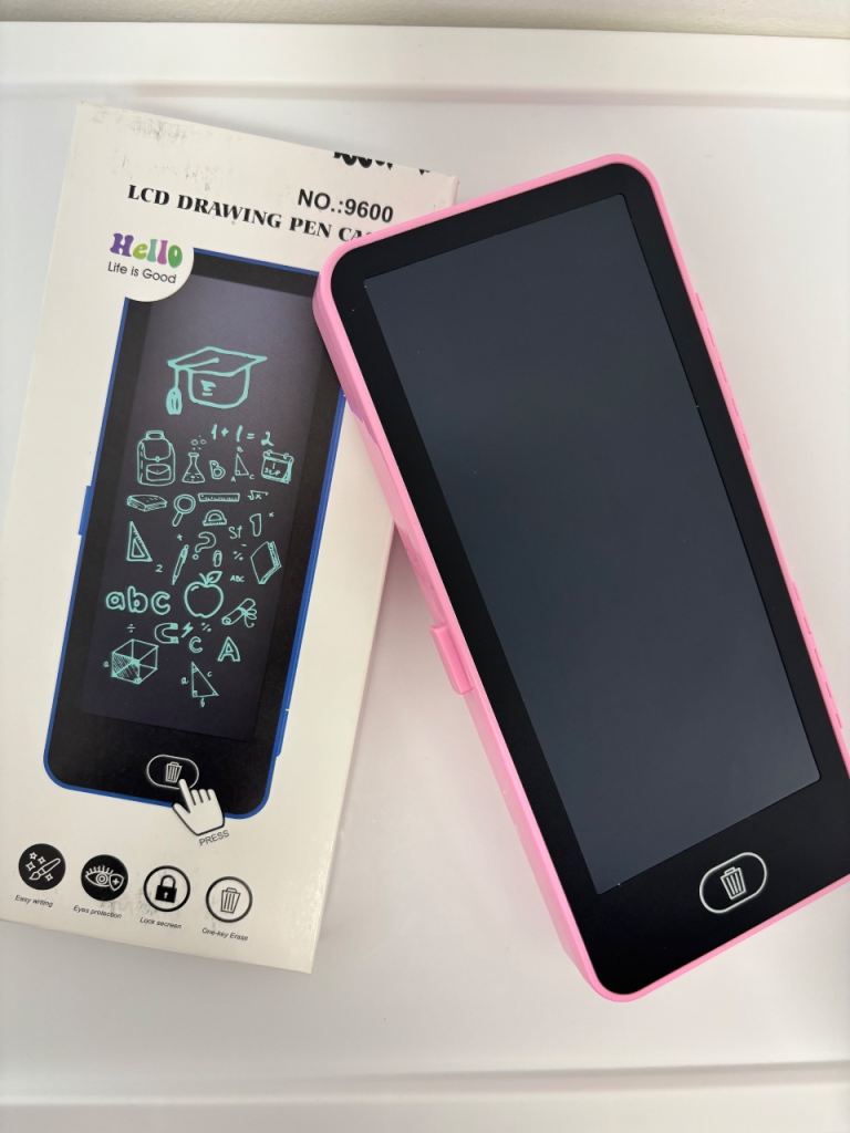 LCD Drawing and Writing  Board Stationary Case