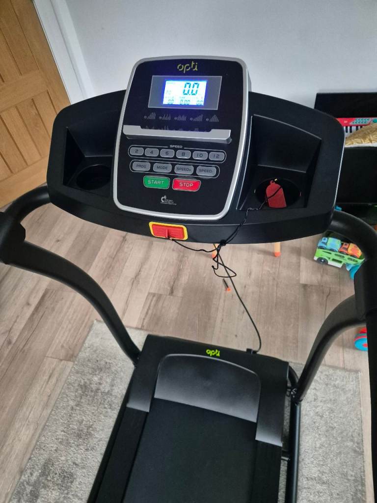 Opti Motorised Treadmill with Incline - Foldable 