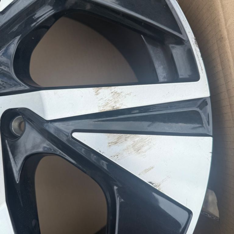 VOLVO XC90 BLACK 20” DIAMOND CUT ALLOY WHEEL RIM 9J OEM 32209411 GENUINE