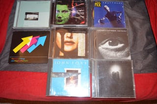 SWAP ?     8x JOHN FOXX CDs KRAFTWERK from trash cost near 100