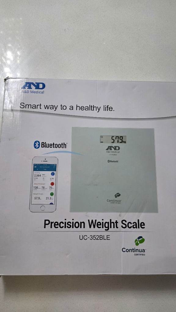A&D Medical UC-352 Connected High Precision Digital Personal Scale