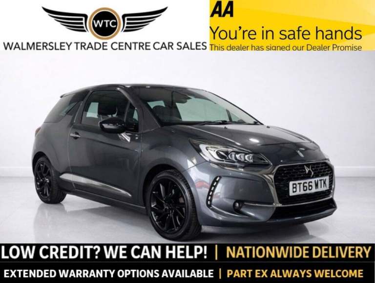 2016 DS Automobiles DS 3 1.2 PureTech Prestige 3dr EAT6 HATCHBACK PETROL Automatic