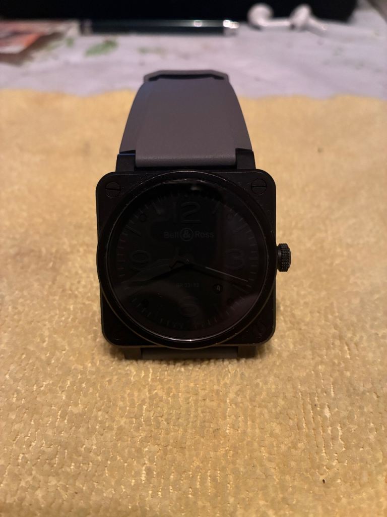 Bell & Ross Phantom BR-03 Watch - Black, As Good As New
