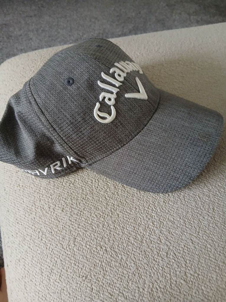 Callaway Chrome Soft Golf Cap – Grey, As Good As New