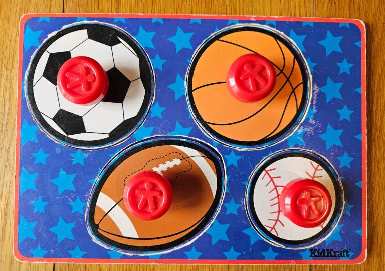 Used KidKraft Wooden puzzle