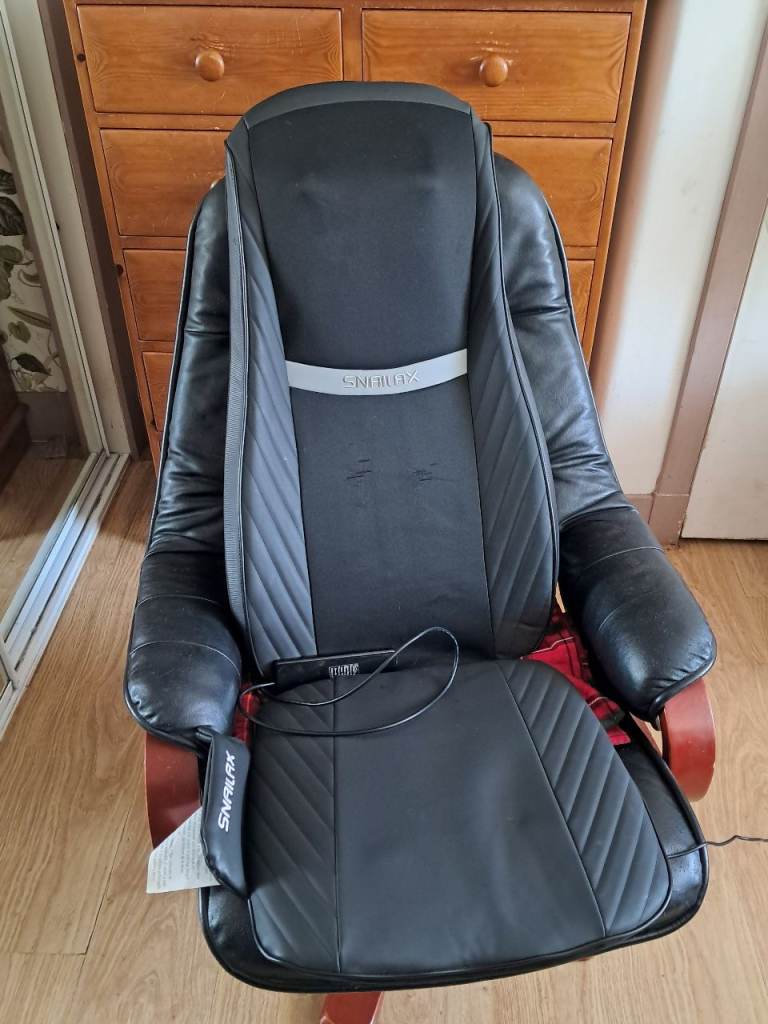 Snailax Shiatsu Back,Neck Massage Cushion with Heat full body massage chair with Deep.