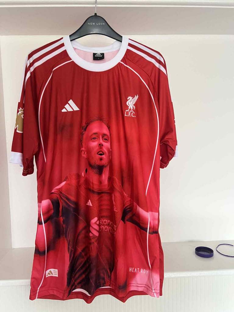 Liverpool Diogo Jota replica home shirt