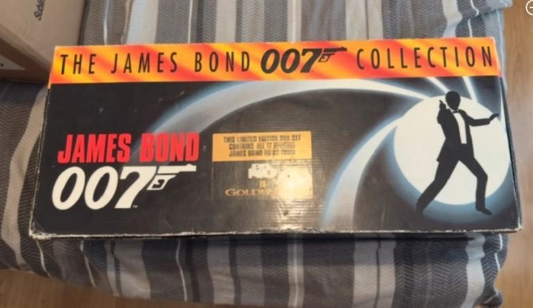James Bond 007 Collection VHS Box Set – Good Condition