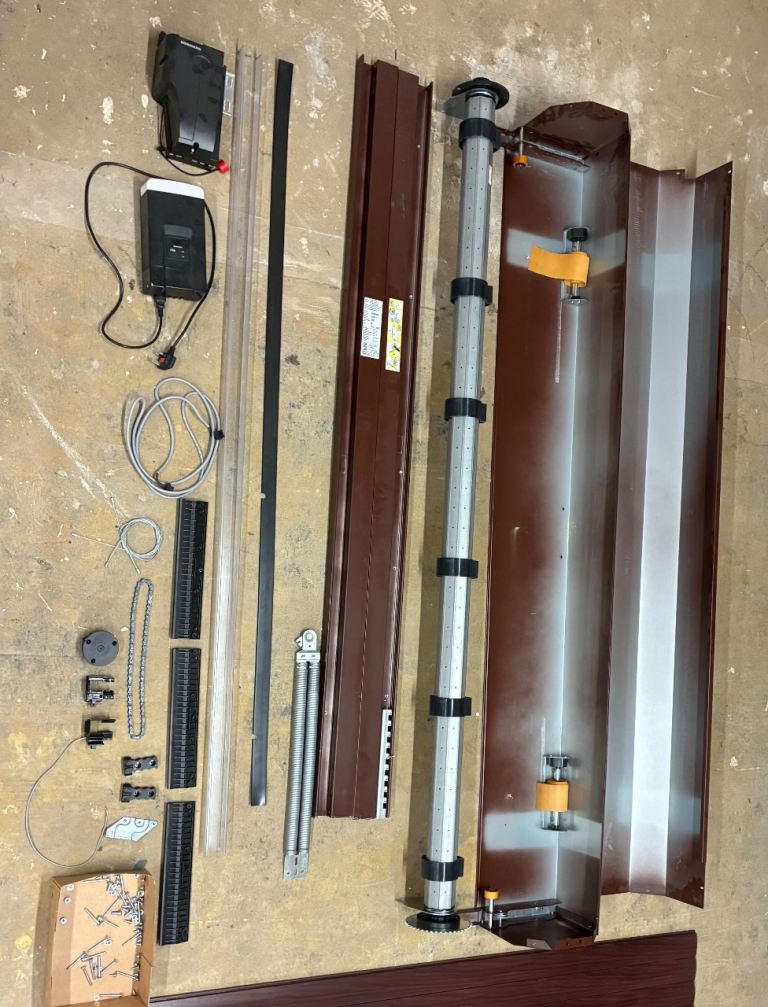 Hormann Rollmatic 2 electric roller shutter garage door