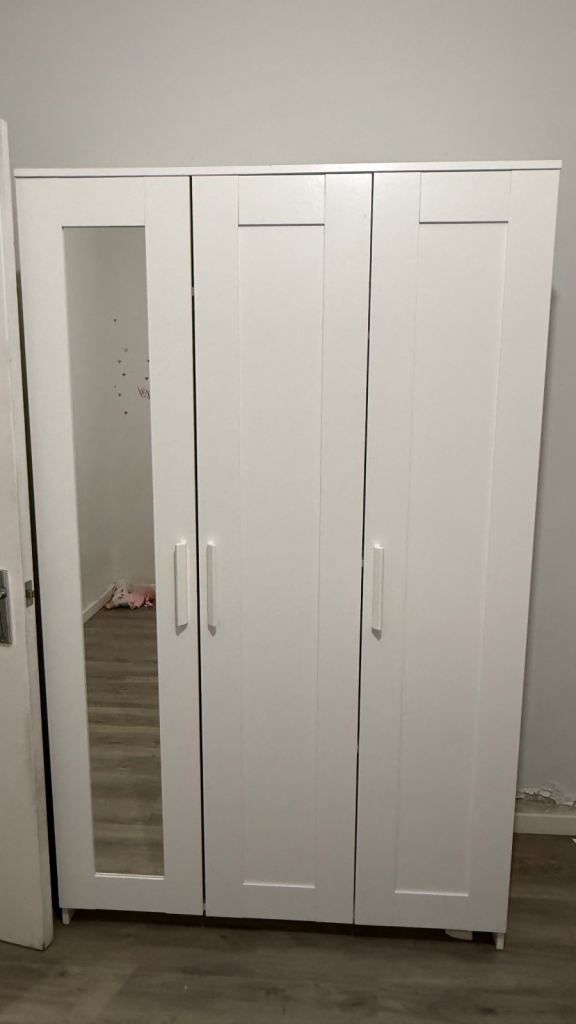 Ikea 3 - door wardrobe - good condition - moving sale