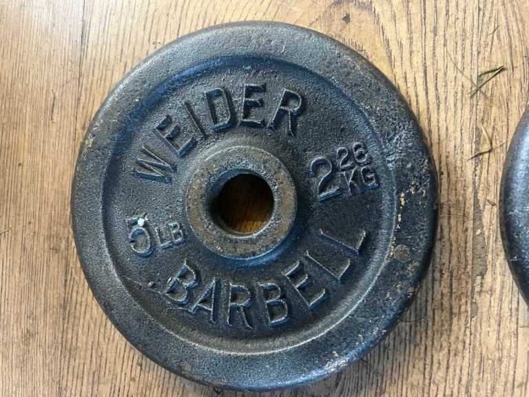 Weider Weight Plates 2.26kg x 8