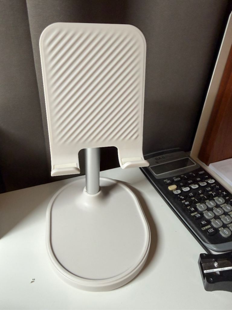 Adjustable Desk Phone Holder Stand – White, As New