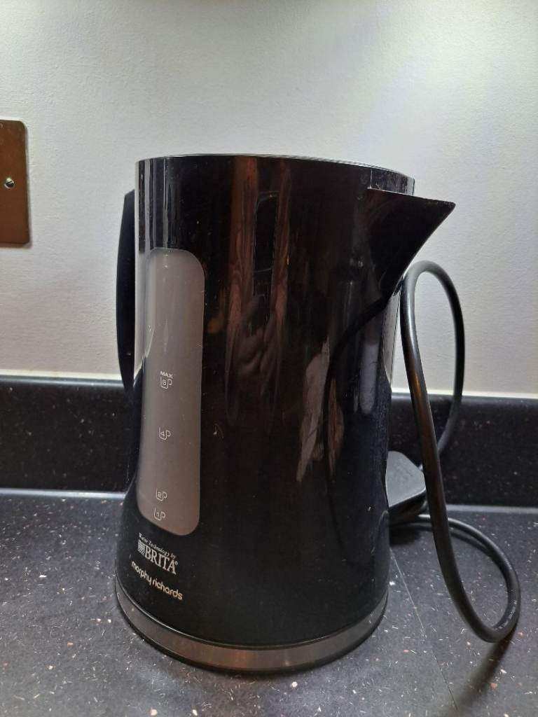 Morphy Richards Accents Brita Filter Kettle Gloss Black (Tested Working) Amazon £28.99