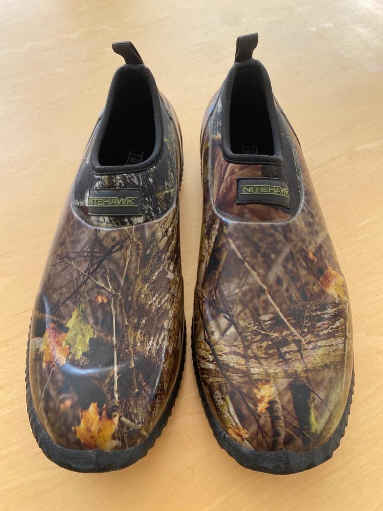 Nitehawk Real Tree Neoprene Slip On Waterproof Fishing Shoe  Size 11 Euro 44/45