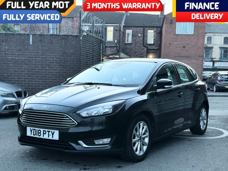 2018 Ford Focus 1.0 EcoBoost 125 Titanium 5dr Auto Petrol 74k Miles  Fresh MOT  Serviced  HATCHBA...