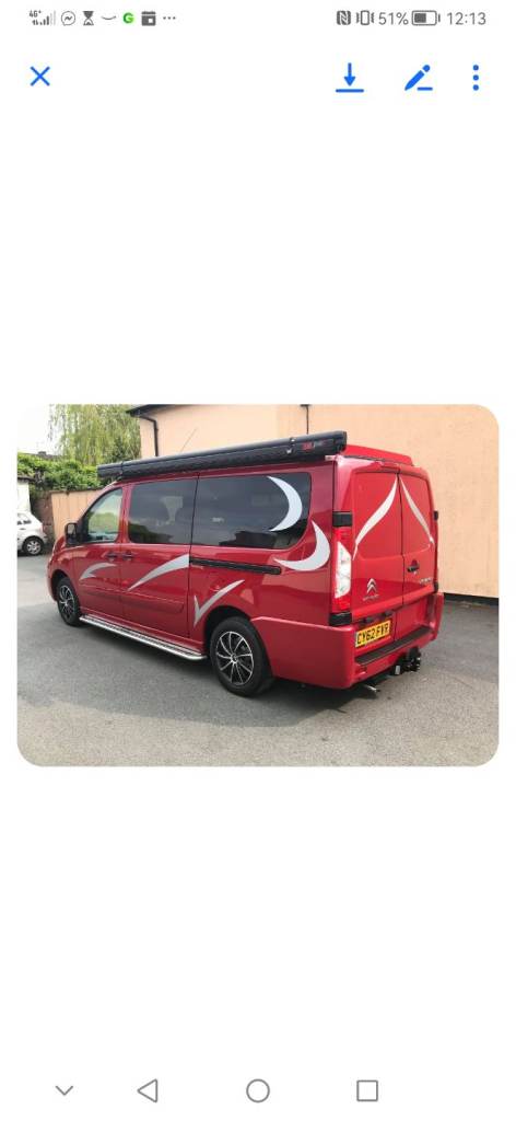 Campervan Citroen, DISPATCH, 2013, 1560 (cc)