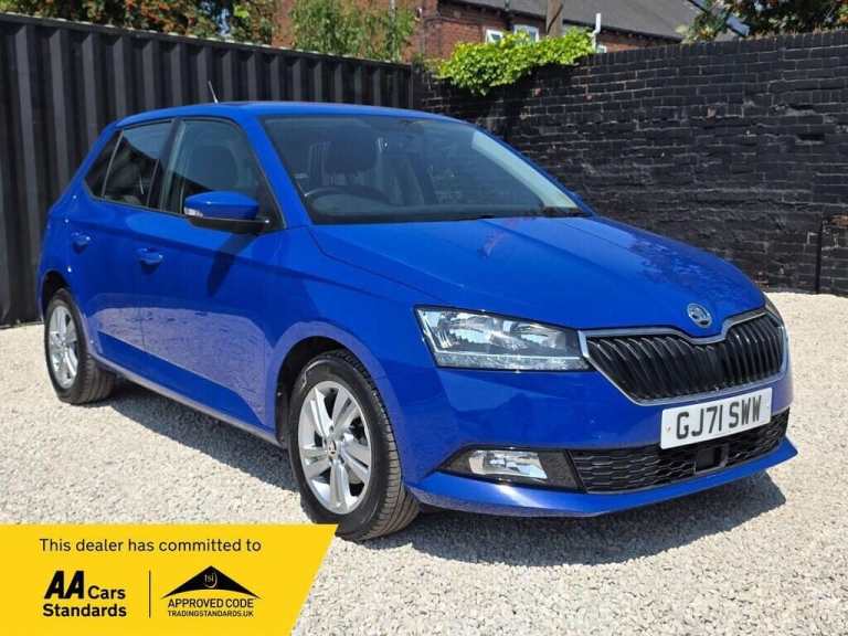2021 Skoda Fabia 1.0 SE Euro 6 (s/s) 5dr Hatchback Petrol Manual